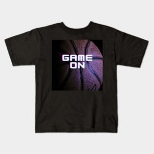 GAME ON BASKETBALL Kids T-Shirt